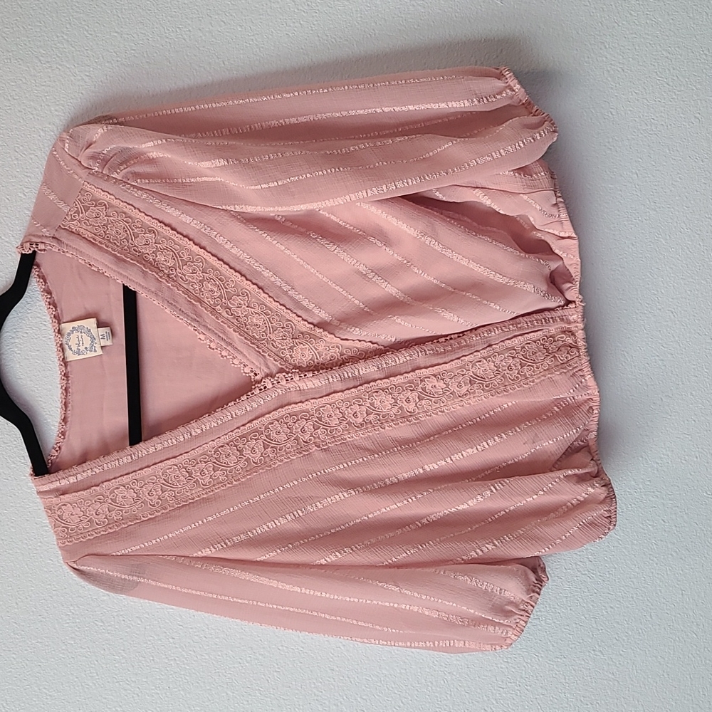 Blue rain blouse